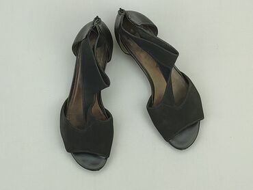 sandały na gumce deichmann: Sandals foot-size-41, Used