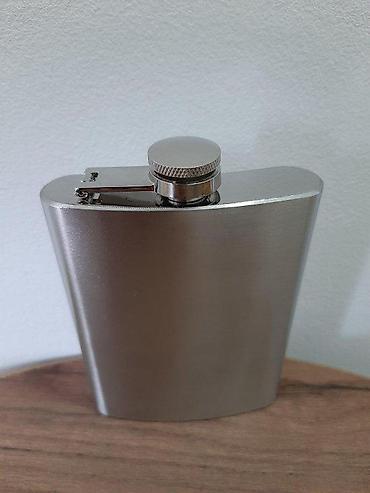 stalak za cigarete: PLJOSKE (180-230ML) - DVE DIMENZIJE 6 I 8 OZ | Pljoske Inox 6 i 8 OZ — 1