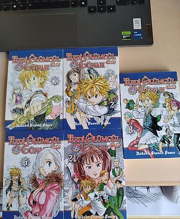 berserk manga: Seven deadly sins mangasi 1,2,6,8,21ci ciltler.hem set hemde tek tek — 1