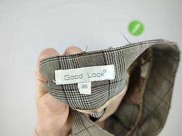 spodnie bbl: Good Look, Spodnie materiałowe damskie, rozmiar S — 4