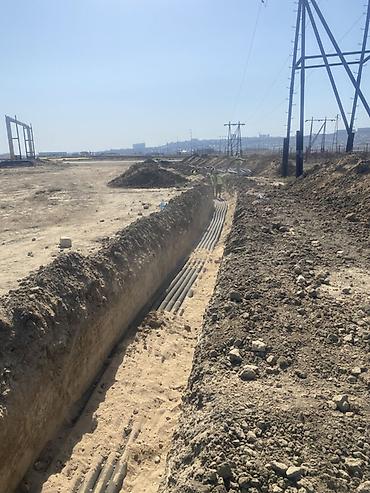 masin elektriki: Yüksək gərginlikli Yeraltı kabel xətlərinin çəkilişi xidməti Təsvir — 7