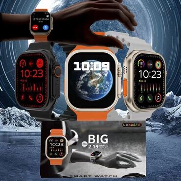 smart watch 8 ultra: Smart saat, Apple, Sensor ekran