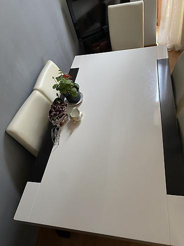 Açılan yemək masası və 6 ədəd kreslo dəst . stolari bezileri ayaqlari lalafo.az -da Açılan yemək masası və 6 ədəd kreslo dəst . stolari bezileri ayaqlari