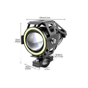 Auto delovi, gume i tjuning: Led far projektor za motor angel eyes - 2 komada. Led far projektor za — 2