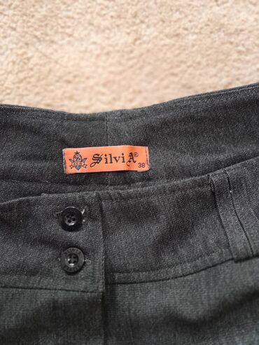 Pantalone: M (EU 38), Normalan struk, Ravne nogavice — 3