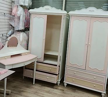 Детские гарнитуры: Детская гарнитура, Новый, Для девочки, Дерево, цвет - Белый, Платная доставка — 2