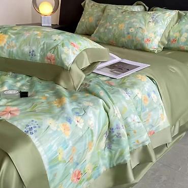 Простыни: Самая низкая цена по городу!!! Tencel!!! Роскошные комплекты с летним — 16