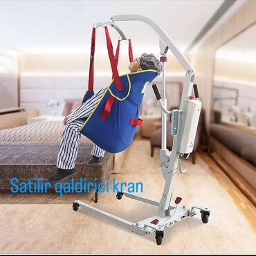 Digər salon, tibbi mebel: Elektrikli xəstə qaldırma aparatı (patient lift) teze karobkada bir — 2