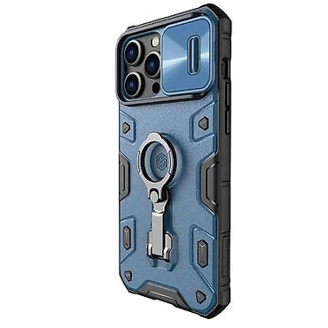 Maske i futrole za telefone: Maska Nillkin CamShield Armor Pro Magnetic za iPhone 14 Pro 6.1 plava — 1