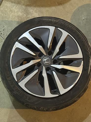 honda cr: Honda orijinal yüngül lehimli disk və şin komplekti - Marka/Model — 1
