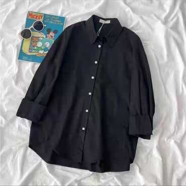 оверсайз пиджак: Рубашка, Классическая модель, Оверсайз, Made in KG