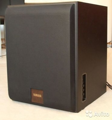музыка аппаратура: Мощный Сабвуфер - элитная модель Yamaha нижняя частота