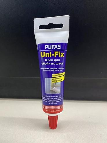 Клей для обоев: PUFAS Uni-Fix — клей для обойных швов в тюбике. Основные свойства: - — 1