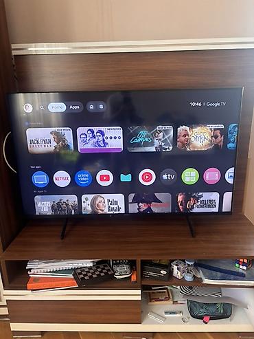 ТВ и видео: Sony Smart TV – Google TV ilə - Ekran: təxminən 50–55 düym diaqonal — 2