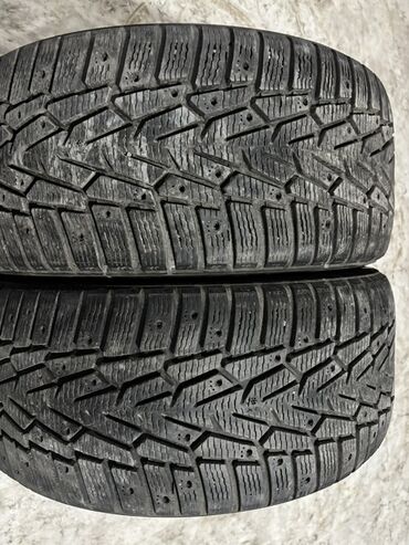 колеса зимние: Шиналар 255 / 45 / R 18, Winter stud, Колдонулган, Жуп, Жеңил унаалар, Германия, Nokian