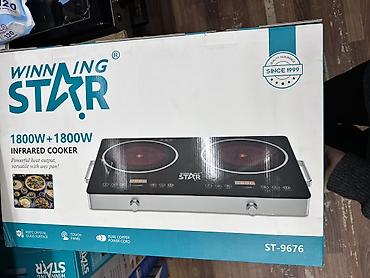 Кухонные плиты и варочные поверхности: Инфракрасная настольная плита WINNING STAR ST-9676 - Две конфорки — 1