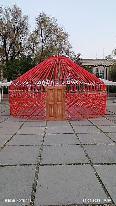 line 6: Аренда юрты, Каркас Деревянный, 85 баш, Казан, Посуда, С полом — 10