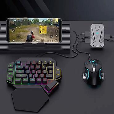 🎮 Игровой комплект 4 в 1 для телефона (Клавиатура + Мышь + Адаптер +