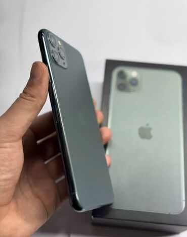 ayfon promaks 15 işlənmiş: IPhone 11 Pro, 128 GB, Yaşıl, Zəmanət, Sənədlərlə