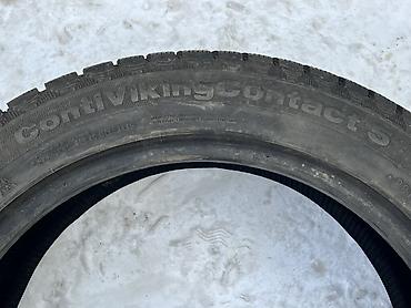 зимние шины r17: Шины 235 / 45 / R 17, Зима, Б/у, Пара, Германия, Continental — 6