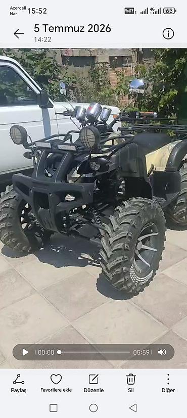 dord goz masin: Kvadratsikl (ATV) satılır. Güclü və iri gövdəli off-road tipli — 2
