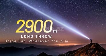 Foto və videokameralar: Nitecore P40 LEP fənər - LEP texnologiyalı super uzaq məsafəli — 4
