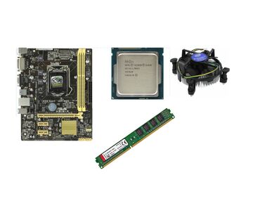 asus h81m k: Материнская плата, Б/у, Asus, LGA1150, Micro-ATX, Для ПК