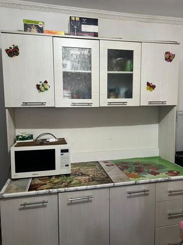 кухонная мебель угалок: Кухонный гарнитур, Буфет, цвет - Белый, Новый