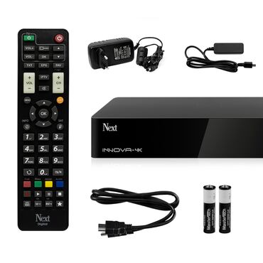tv kanal aparatı: Next İnnova 4K Ultra HD Linux Hybrit Peyk Resiveri (Uydu Alıcısı