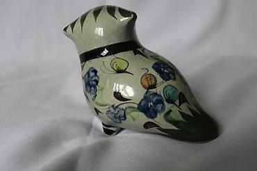 Figure: STARA KERAMIČKA FIGURA SOVE, KERAMIČKA SOVA | Stara keramička figura — 1