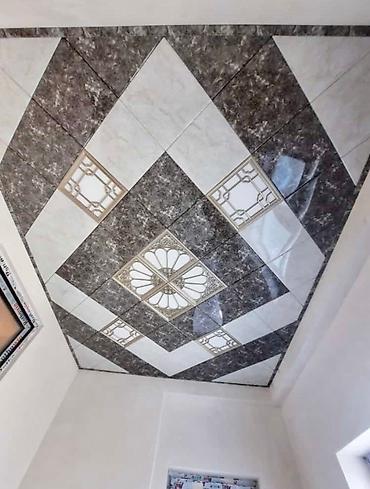 Asma tavanlar: Alminyum asma tavanların geniş çeşidləri var yeni model keram rənginə — 9