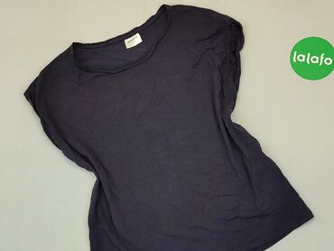 Koszulki: Koszulka M (EU 38), stan - Dobry, wzór - Jednolity kolor, kolor - Niebieski