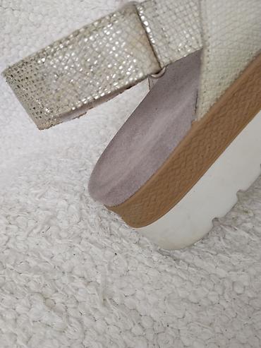 crocs serbia: IMAC italijanske kozne sandale broj 39, model sa dva prekrstena sira — 7
