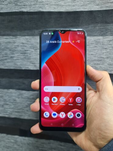 realme x2 qiymeti: Realme C21Y, 64 GB, rəng - Göy, Sensor, Barmaq izi, İki sim kartlı