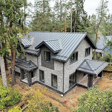 Сэндвич-панели кровельные: Все для Кровли и Фасада Фальцевые панели Fastclick Металлочерепица — 22