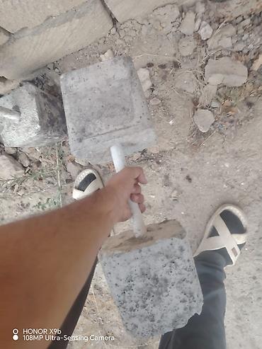 idmana aid şəkillər cəkmək: Beton qantel dəsti(Endirim olacaq!) - Material: hər iki tərəfi bərk — 4