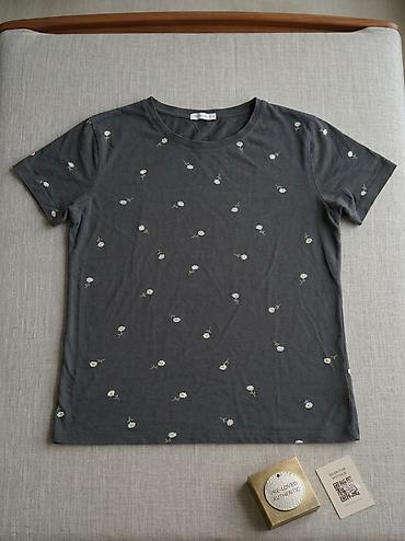 mango çanta: Qısaqollu T‑şört razmeri 28 👕 Stradivarius original qara köynək – — 1