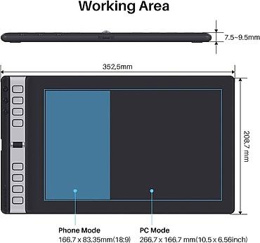 xp pen: Графический планшет Huion H951P Inspiroy 2 M Art 3507 Широкая — 2