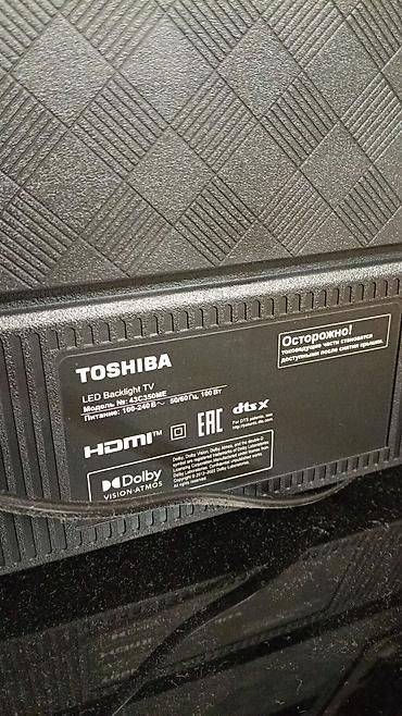 cat kabel: Toshiba Smart TV – 50" (təxmini diaqonal), LED panel Xüsusiyyətlər: - — 9