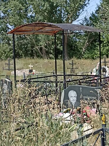 Ритуальные услуги: Изготовление памятников, Изготовление оградок, Изготовление крестов | Металл, Габбро | Оформление — 25