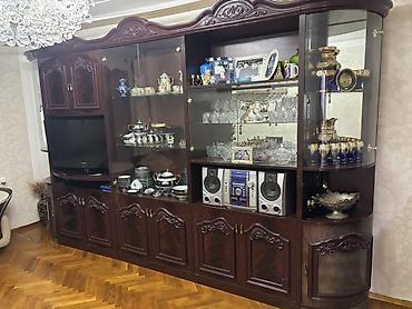 куплю мебель б у: Klassik üslublu böyük qonaq otağı dəst vitrini - Material: tünd — 2
