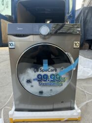 пилита буу: Кир жуучу машина Midea, Жаңы, Автомат, 10 кг жана андан көп, Компакттуу