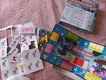 İdman oyunları: Məhsul: “Monopoliya – Stitch” stolüstü oyun (rus dilində) — 2