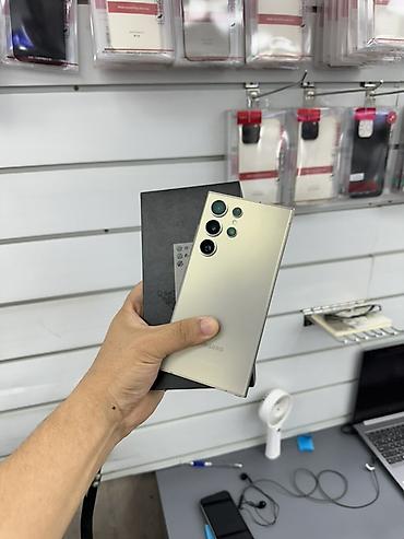 galaxy note 5: Samsung Galaxy S24 Ultra, Б/у, 256 ГБ, цвет - Серый, 1 SIM, eSIM — 1