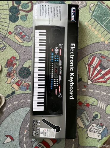 мини микрафон: Детский Синтезатор с микрофоном Пианино 🎹 описание Продам новое