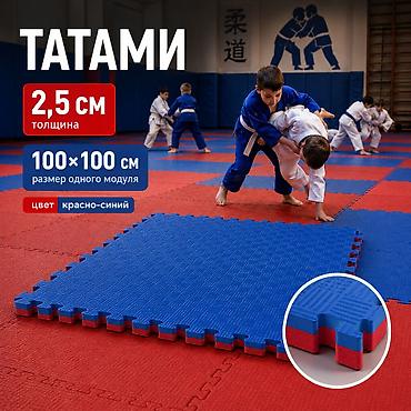 Спортивные пазл-маты «Даянг» | EVA-татами 1×1 м | Толщина 1,5-3 см