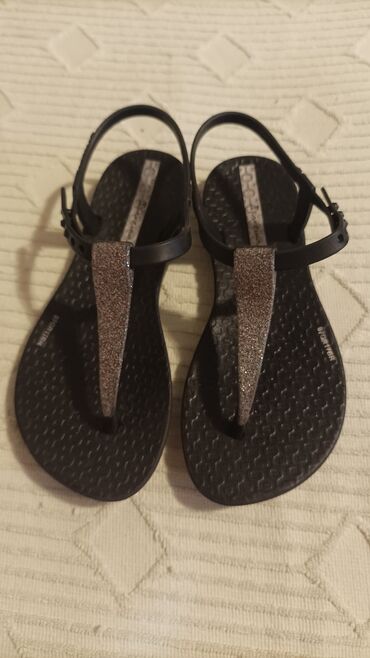 srebrne sandale na petu: Sandals, Size - 28