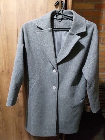Пальто: Пальто L, цвет - Серый