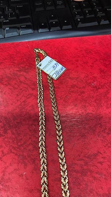 Цепочки: Золотые цепи 585 пробы Варианты из красного золота с бирками и пробой — 11