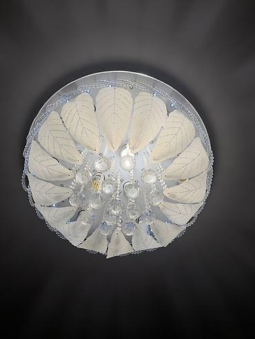 lan kabeli: Led Çılçıraq, 4 və daha çox lampa, Xrustal — 3